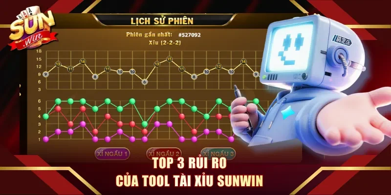 3 rủi ro của tool Tài Xỉu Sunwin 