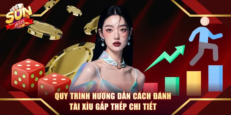 Quy trình hướng dẫn cách đánh Tài Xỉu gấp thếp chi tiết